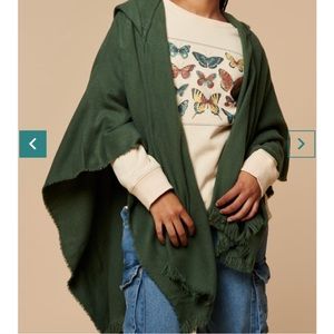 Earthbound Trading Co. Forest Explorer Hooded Shawl